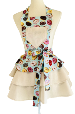 Cooking Apron w/ free oven mitt (limited time only)~$35